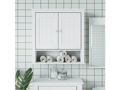 Nástěnná koupelnová skříňka BERG 69,5x27x71,5 cm borovice [358550]
