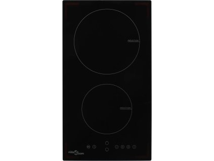 Indukční deska 2 varné zóny dotykové ovládání sklo 3 500 W  [50786]