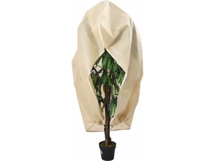Ochranné návleky na rostliny na zip 2 ks 70 g/m² 1 x 1,55 m [364876] (Barva Béžová)