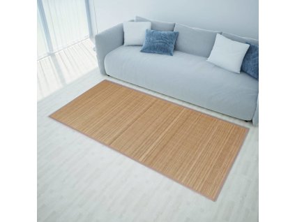 Obdélníková bambusová rohož / koberec 80 x 200 cm [241332]