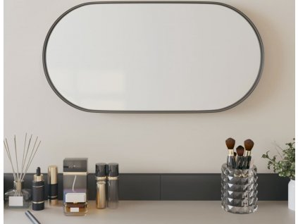 Nástěnné zrcadlo 20x40 cm oválné [344936]