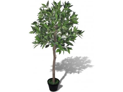 Umělý vavřínový strom v květináči 120 cm [241368]