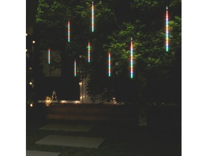 Padající světla 8 ks 30 cm 192 LED dovnitř i ven [328556]