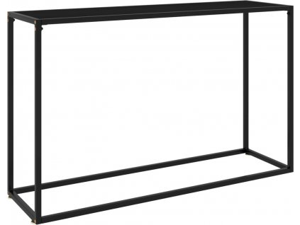 Konzolový stolek 120 x 35 x 75 cm tvrzené sklo [322816]