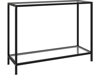 Konzolový stolek 100 x 35 x 75 cm tvrzené sklo [322835]