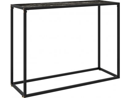 Konzolový stolek 100 x 35 x 75 cm tvrzené sklo [322814]
