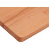 Koupelnová deska 100 x 60 x 1,5 cm masivní bukové dřevo [355987] (Barva Přírodní)