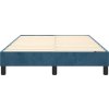 Rám postele s boxspringem 120 x 200 cm samet [3120764] (Barva Tmavě moddrá)