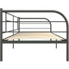 Rám denní postele kov 90 x 200 cm [284674] (Barva Šedá)