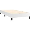 Box spring postel s matrací 90x190 cm umělá kůže [3141096]
