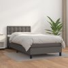 Box spring postel s matrací 90x190 cm umělá kůže [3141096]