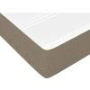 Box spring postel s matrací 120x200 cm textil [3144065] (Barva Taupe)