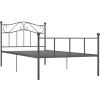 Rám postele kov 100 x 200 cm [284524] (Barva Černá)