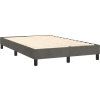 Box spring postel s matrací 120 x 200 cm samet [3141537] (Barva Tmavě moddrá)