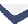 Box spring postel s matrací 80 x 200 cm textil [3144129] (Barva Černá)