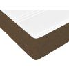 Box spring postel s matrací 80 x 200 cm textil [3144129] (Barva Černá)