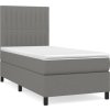 Box spring postel s matrací 90x200 cm textil [3141909] (Barva Taupe)