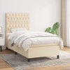 Box spring postel s matrací 90x200 cm textil [3141989] (Barva Taupe)