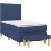 Box spring postel s matrací 80 x 200 cm textil [3137271] (Barva Černá)