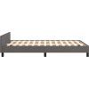 Rám postele s čelem 120x200 cm umělá kůže [3125566] (Barva Cappuccino)