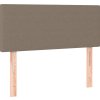 Box spring postel s matrací 80 x 200 cm textil [3130069] (Barva Taupe)