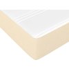 Box spring postel s matrací 90x200 cm textil [3144050] (Barva Krémová)