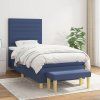 Box spring postel s matrací 80 x 200 cm textil [3137196] (Barva Světle zelená)