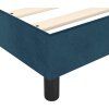 Box spring postel s matrací 90x200 cm samet [3144658] (Barva Tmavě šedá)