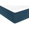 Box spring postel s matrací 90x200 cm samet [3144658] (Barva Tmavě šedá)