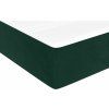 Box spring postel s matrací 90x200 cm samet [3144658] (Barva Tmavě šedá)
