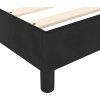 Box spring postel s matrací 90x200 cm samet [3144658] (Barva Tmavě šedá)