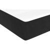 Box spring postel s matrací 90x200 cm samet [3144658] (Barva Tmavě šedá)