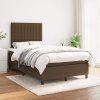 Box spring postel s matrací 120x200 cm textil [3141921] (Barva Světle šedá)