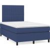 Box spring postel s matrací 120x200 cm textil [3141921] (Barva Světle šedá)