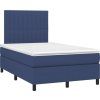 Box spring postel s matrací 120x200 cm textil [3141921] (Barva Světle šedá)