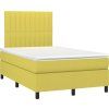 Box spring postel s matrací 120x200 cm textil [3141921] (Barva Světle šedá)