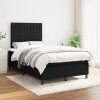 Box spring postel s matrací 120x200 cm textil [3141921] (Barva Světle šedá)