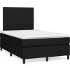 Box spring postel s matrací 120x200 cm textil [3141921] (Barva Světle šedá)