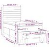Box spring postel s matrací 90x200 cm samet [3137881] (Barva Světle šedá)