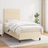 Box spring postel s matrací 80 x 200 cm textil [3141891] (Barva Černá)