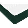 Box spring postel s matrací 120 x 200 cm samet [3144670] (Barva Tmavě šedá)
