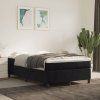 Box spring postel s matrací 120 x 200 cm samet [3144670] (Barva Tmavě šedá)