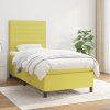 Box spring postel s matrací 80 x 200 cm textil [3141814] (Barva Krémová)