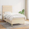 Box spring postel s matrací 90x190 cm textil [3142541] (Barva Taupe)