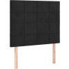 Box spring postel s matrací 90x190 cm samet [3137816] (Barva Tmavě šedá)