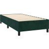 Box spring postel s matrací 80 x 200 cm samet [3143052] (Barva Tmavě zelená)