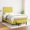 Box spring postel s matrací 120x200 cm textil [3136422] (Barva Tmavě šedá)