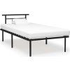 Rám postele kov 100 x 200 cm [324823] (Barva Černá)