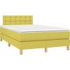 Box spring postel s matrací 120x200 cm textil [3140927] (Barva Modrá)