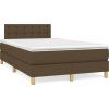 Box spring postel s matrací 120x200 cm textil [3140927] (Barva Modrá)
